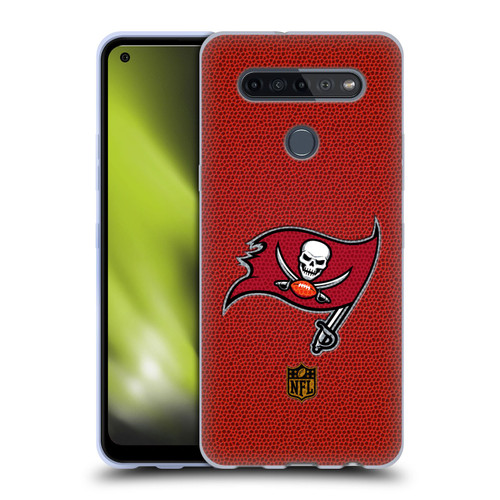 NFL Tampa Bay Buccaneers Logo Football Soft Gel Case for LG K51S