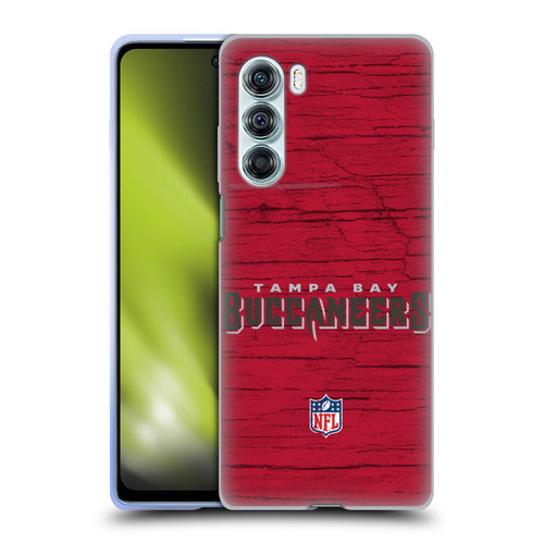 NFL Tampa Bay Buccaneers Logo Distressed Look Soft Gel Case for Motorola Edge S30 / Moto G200 5G