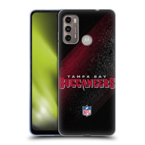 NFL Tampa Bay Buccaneers Logo Blur Soft Gel Case for Motorola Moto G60 / Moto G40 Fusion