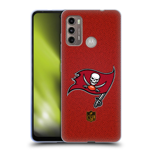 NFL Tampa Bay Buccaneers Logo Football Soft Gel Case for Motorola Moto G60 / Moto G40 Fusion