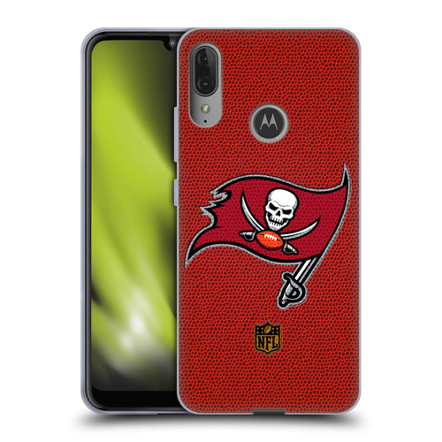 NFL Tampa Bay Buccaneers Logo Football Soft Gel Case for Motorola Moto E6 Plus