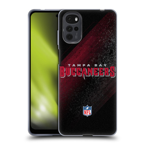 NFL Tampa Bay Buccaneers Logo Blur Soft Gel Case for Motorola Moto G22
