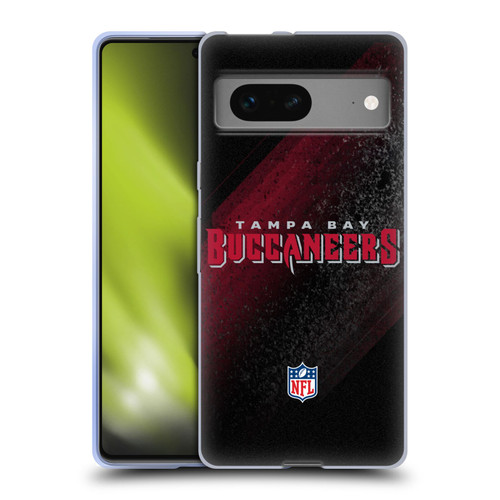 NFL Tampa Bay Buccaneers Logo Blur Soft Gel Case for Google Pixel 7
