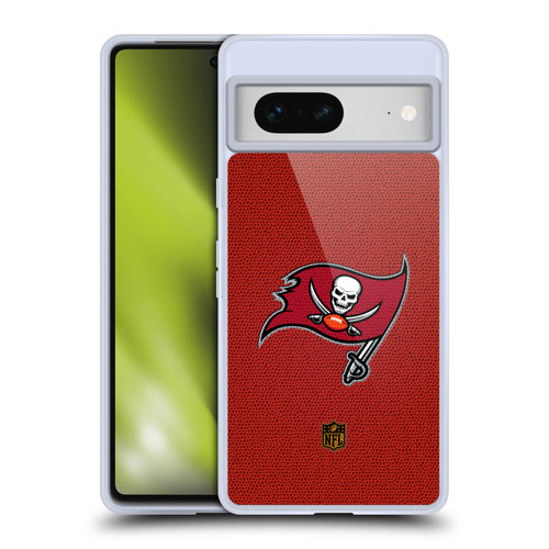 NFL Tampa Bay Buccaneers Logo Football Soft Gel Case for Google Pixel 7