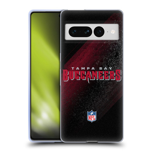 NFL Tampa Bay Buccaneers Logo Blur Soft Gel Case for Google Pixel 7 Pro