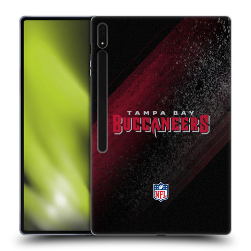 NFL Tampa Bay Buccaneers Logo Blur Soft Gel Case for Samsung Galaxy Tab S8 Ultra