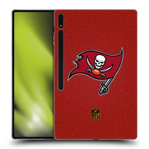 NFL Tampa Bay Buccaneers Logo Football Soft Gel Case for Samsung Galaxy Tab S8 Ultra