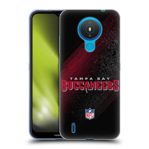 NFL Tampa Bay Buccaneers Logo Blur Soft Gel Case for Nokia 1.4