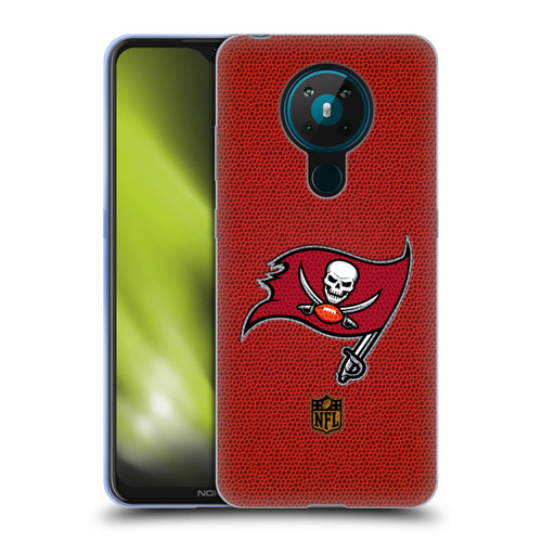 NFL Tampa Bay Buccaneers Logo Football Soft Gel Case for Nokia 5.3