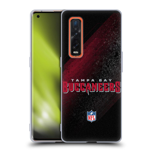 NFL Tampa Bay Buccaneers Logo Blur Soft Gel Case for OPPO Find X2 Pro 5G