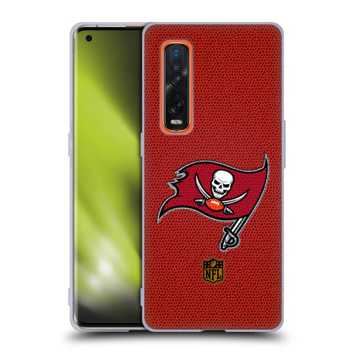 NFL Tampa Bay Buccaneers Logo Football Soft Gel Case for OPPO Find X2 Pro 5G