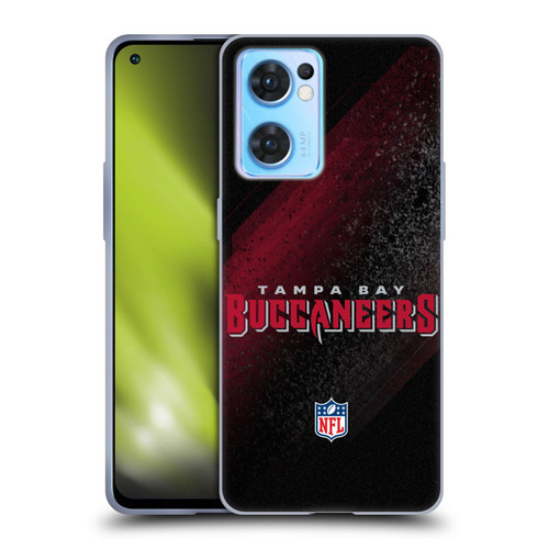 NFL Tampa Bay Buccaneers Logo Blur Soft Gel Case for OPPO Reno7 5G / Find X5 Lite