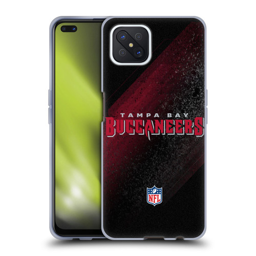 NFL Tampa Bay Buccaneers Logo Blur Soft Gel Case for OPPO Reno4 Z 5G