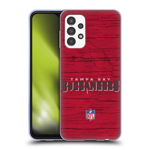 NFL Tampa Bay Buccaneers Logo Distressed Look Soft Gel Case for Samsung Galaxy A13 (2022)