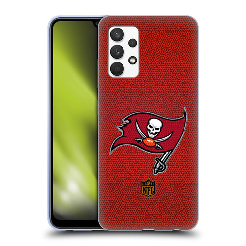 NFL Tampa Bay Buccaneers Logo Football Soft Gel Case for Samsung Galaxy A32 (2021)