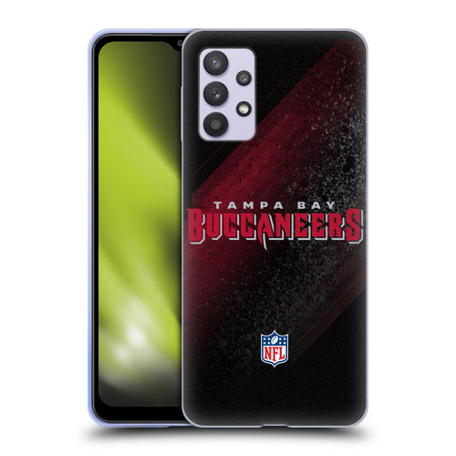 NFL Tampa Bay Buccaneers Logo Blur Soft Gel Case for Samsung Galaxy A32 5G / M32 5G (2021)