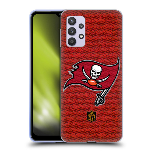 NFL Tampa Bay Buccaneers Logo Football Soft Gel Case for Samsung Galaxy A32 5G / M32 5G (2021)