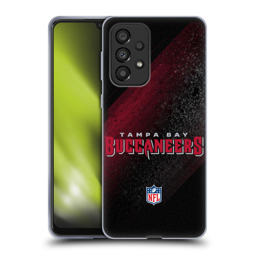NFL Tampa Bay Buccaneers Logo Blur Soft Gel Case for Samsung Galaxy A33 5G (2022)