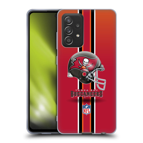NFL Tampa Bay Buccaneers Logo Helmet Soft Gel Case for Samsung Galaxy A52 / A52s / 5G (2021)