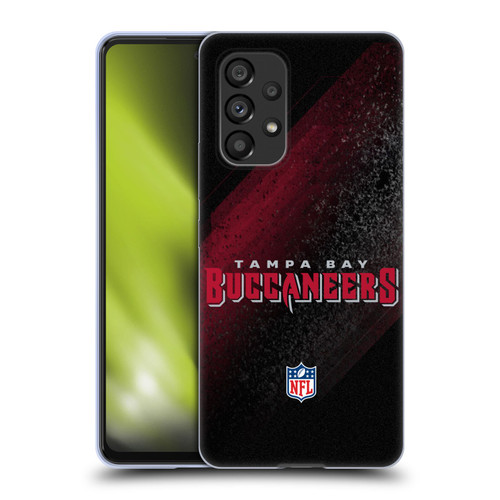 NFL Tampa Bay Buccaneers Logo Blur Soft Gel Case for Samsung Galaxy A53 5G (2022)