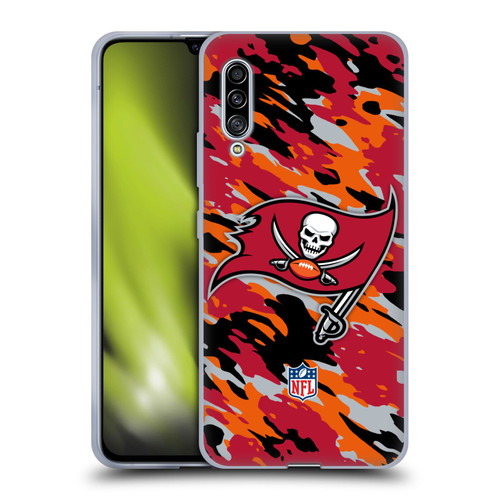 NFL Tampa Bay Buccaneers Logo Camou Soft Gel Case for Samsung Galaxy A90 5G (2019)