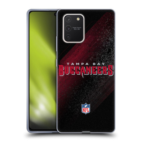 NFL Tampa Bay Buccaneers Logo Blur Soft Gel Case for Samsung Galaxy S10 Lite