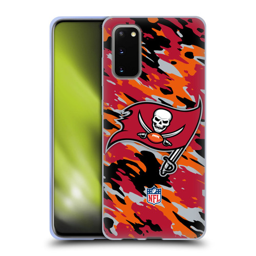 NFL Tampa Bay Buccaneers Logo Camou Soft Gel Case for Samsung Galaxy S20 / S20 5G