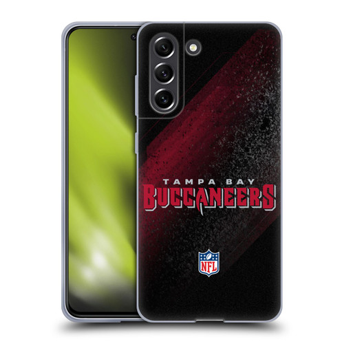 NFL Tampa Bay Buccaneers Logo Blur Soft Gel Case for Samsung Galaxy S21 FE 5G