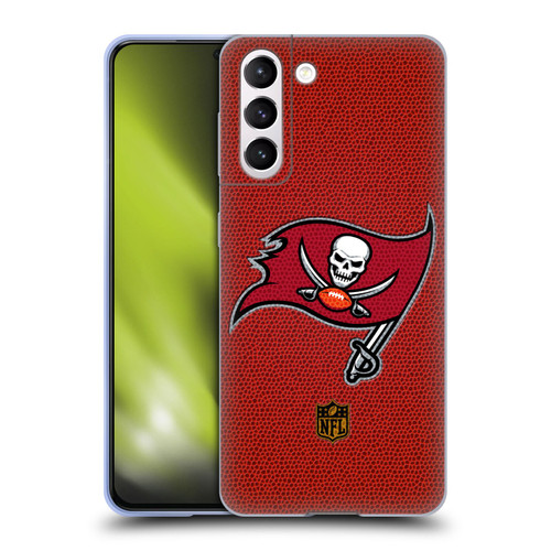 NFL Tampa Bay Buccaneers Logo Football Soft Gel Case for Samsung Galaxy S21 5G