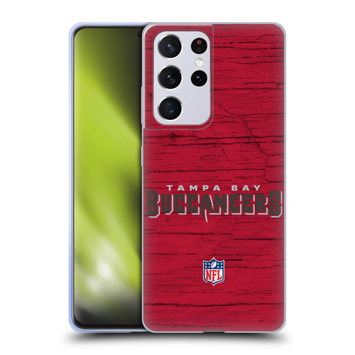 NFL Tampa Bay Buccaneers Logo Distressed Look Soft Gel Case for Samsung Galaxy S21 Ultra 5G