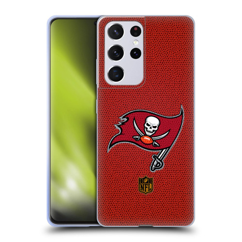 NFL Tampa Bay Buccaneers Logo Football Soft Gel Case for Samsung Galaxy S21 Ultra 5G