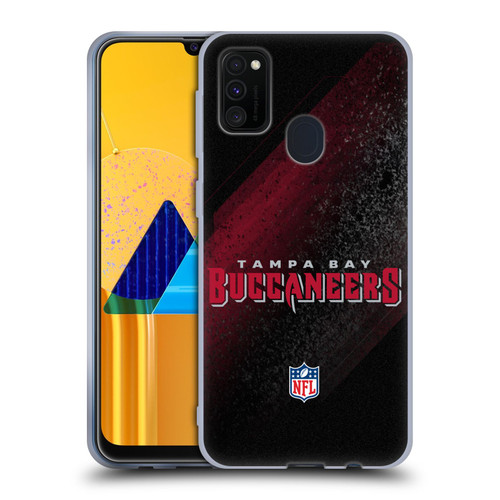 NFL Tampa Bay Buccaneers Logo Blur Soft Gel Case for Samsung Galaxy M30s (2019)/M21 (2020)