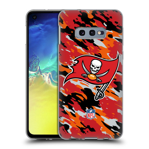 NFL Tampa Bay Buccaneers Logo Camou Soft Gel Case for Samsung Galaxy S10e