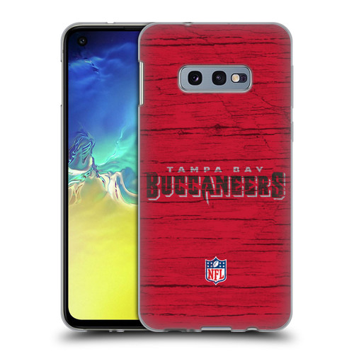 NFL Tampa Bay Buccaneers Logo Distressed Look Soft Gel Case for Samsung Galaxy S10e