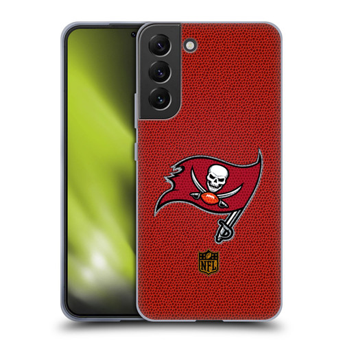 NFL Tampa Bay Buccaneers Logo Football Soft Gel Case for Samsung Galaxy S22+ 5G
