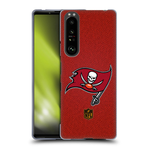 NFL Tampa Bay Buccaneers Logo Football Soft Gel Case for Sony Xperia 1 III