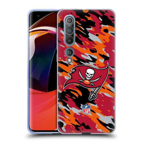 NFL Tampa Bay Buccaneers Logo Camou Soft Gel Case for Xiaomi Mi 10 5G / Mi 10 Pro 5G