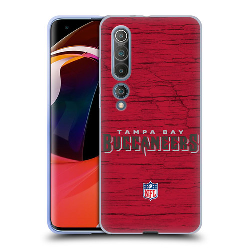 NFL Tampa Bay Buccaneers Logo Distressed Look Soft Gel Case for Xiaomi Mi 10 5G / Mi 10 Pro 5G