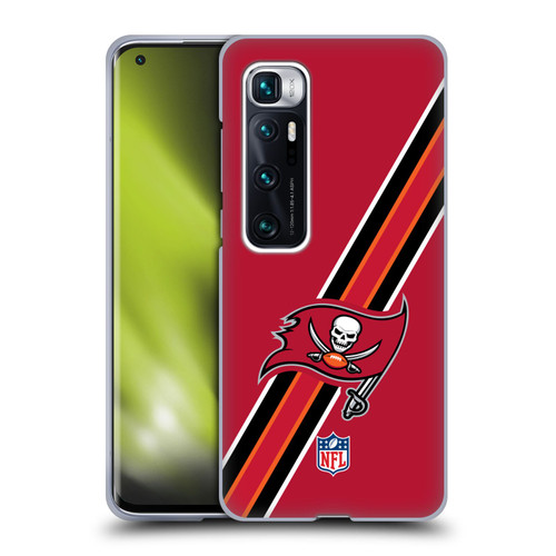 NFL Tampa Bay Buccaneers Logo Stripes Soft Gel Case for Xiaomi Mi 10 Ultra 5G