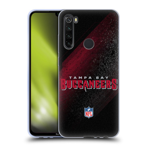NFL Tampa Bay Buccaneers Logo Blur Soft Gel Case for Xiaomi Redmi Note 8T