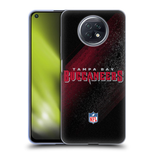 NFL Tampa Bay Buccaneers Logo Blur Soft Gel Case for Xiaomi Redmi Note 9T 5G