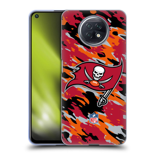 NFL Tampa Bay Buccaneers Logo Camou Soft Gel Case for Xiaomi Redmi Note 9T 5G