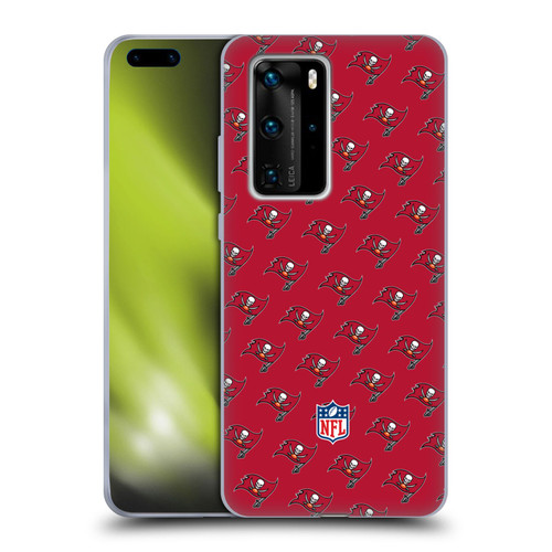 NFL Tampa Bay Buccaneers Artwork Patterns Soft Gel Case for Huawei P40 Pro / P40 Pro Plus 5G