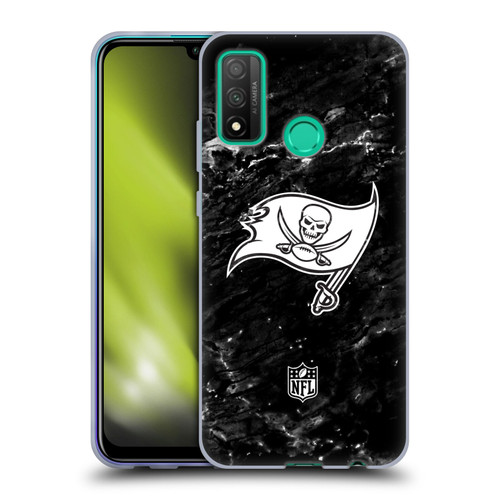 NFL Tampa Bay Buccaneers Artwork Marble Soft Gel Case for Huawei P Smart (2020)