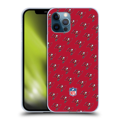 NFL Tampa Bay Buccaneers Artwork Patterns Soft Gel Case for Apple iPhone 12 / iPhone 12 Pro