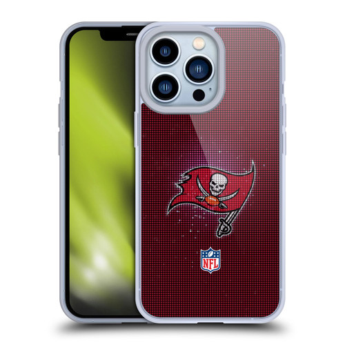 NFL Tampa Bay Buccaneers Artwork LED Soft Gel Case for Apple iPhone 13 Pro