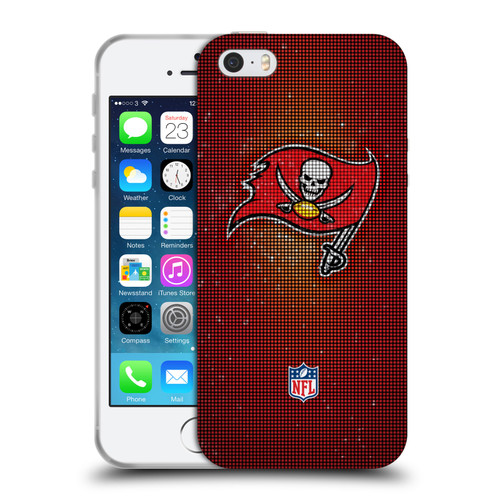 NFL Tampa Bay Buccaneers Artwork LED Soft Gel Case for Apple iPhone 5 / 5s / iPhone SE 2016