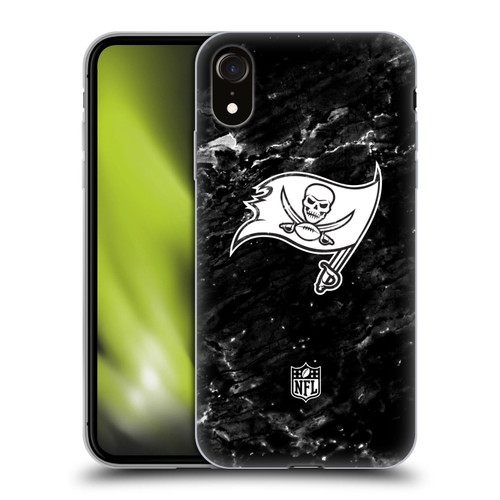 NFL Tampa Bay Buccaneers Artwork Marble Soft Gel Case for Apple iPhone XR