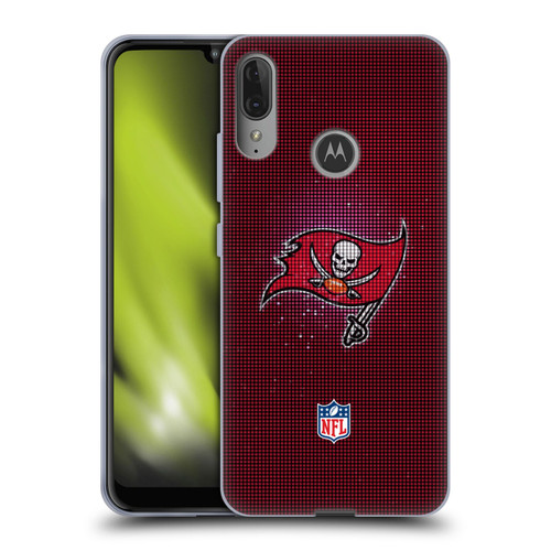 NFL Tampa Bay Buccaneers Artwork LED Soft Gel Case for Motorola Moto E6 Plus
