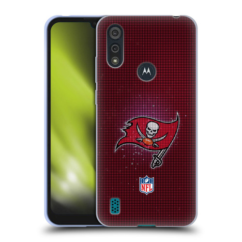 NFL Tampa Bay Buccaneers Artwork LED Soft Gel Case for Motorola Moto E6s (2020)
